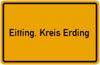 City Sign Eitting, Kreis Erding