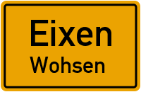 Wohsener Dorfstraße in EixenWohsen