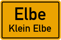 Groß Elber Straße in ElbeKlein Elbe