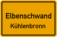 Straßen in Elbenschwand Kühlenbronn