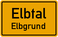 Straßenverzeichnis Elbtal Elbgrund