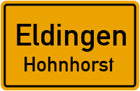 Straßen in Eldingen Hohnhorst
