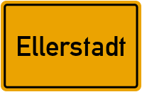 City Sign Ellerstadt