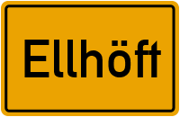 City Sign Ellhöft