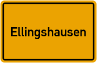 Breite Straße in Ellingshausen