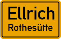 Alte Poststraße in EllrichRothesütte