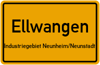 Franz-Rueff-Straße in EllwangenIndustriegebiet Neunheim/Neunstadt