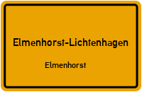 Bachweg in Elmenhorst-LichtenhagenElmenhorst
