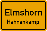 Martin-Niemöller-Straße in ElmshornHahnenkamp