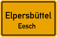 Bundesstraße Eesch in ElpersbüttelEesch