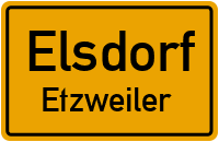 Straßen in Elsdorf Etzweiler