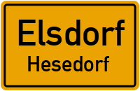 Kirchweg in ElsdorfHesedorf