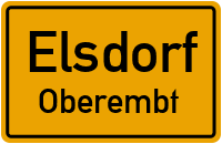 Jülicher Straße in ElsdorfOberembt