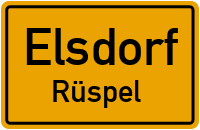 Nindorfer Straße in ElsdorfRüspel