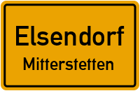 Wirtstraße in ElsendorfMitterstetten