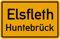 Am Huntebrücker Deich in ElsflethHuntebrück
