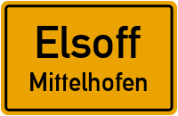 Hüblinger Straße in ElsoffMittelhofen