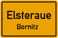 Bornitzer Hauptstraße in ElsteraueBornitz