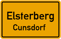 Straßen in Elsterberg Cunsdorf