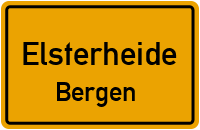 Klein Bergener Straße in ElsterheideBergen