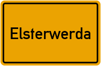 City Sign Elsterwerda
