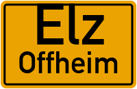 Fasanenweg in ElzOffheim