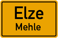 Straßenverzeichnis Elze Mehle