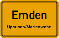 Forellenweg in EmdenUphusen/Marienwehr