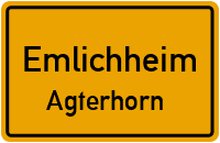 Buchenstraße in EmlichheimAgterhorn
