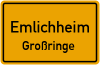 Kurzer Weg in EmlichheimGroßringe
