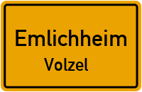 Volzeler Feldweg in EmlichheimVolzel