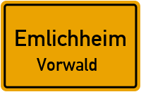 Sandweg in EmlichheimVorwald