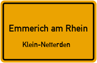 Ginsterweg in Emmerich am RheinKlein-Netterden