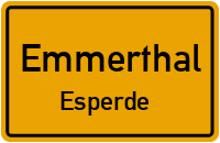 Ilsestraße in EmmerthalEsperde