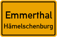 Hämelschenburger Straße in EmmerthalHämelschenburg