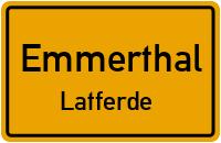 Hajener Straße in 31860 Emmerthal (Latferde)