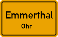Magnolienweg in EmmerthalOhr