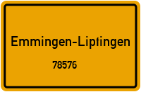 78576 Emmingen-Liptingen