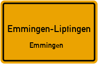 Kirchbühlstraße in 78576 Emmingen-Liptingen (Emmingen)