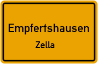 Diedorfer Weg in EmpfertshausenZella