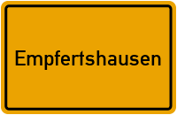 City Sign Empfertshausen