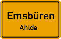 Wischebrinkweg in EmsbürenAhlde