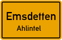 Postdamm in 48282 Emsdetten (Ahlintel)