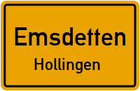 Haselstraße in 48282 Emsdetten (Hollingen)