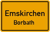 Straßenverzeichnis Emskirchen Borbath