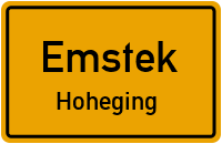 Hirschweg in EmstekHoheging