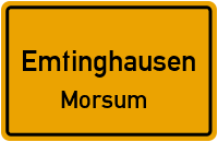 Buchenweg in EmtinghausenMorsum