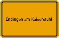 Wo liegt Endingen am Kaiserstuhl?