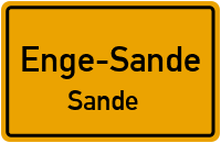 Lecker Straße in Enge-SandeSande