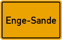 City Sign Enge-Sande